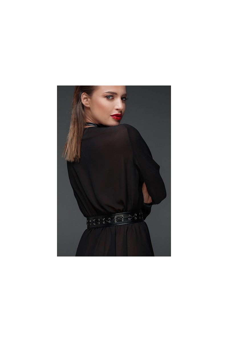 Minirobe choker en mousseline F150